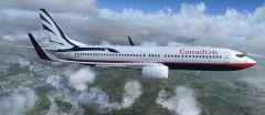 Canadian 738 departing PDX