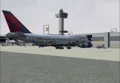 Parked at JFK Terminal 5