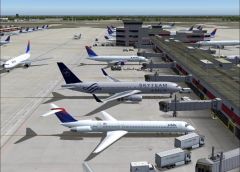 At the gate ATL
