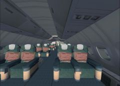 CX Business class uper deck
