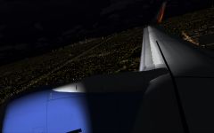 Modified Night Lighting NGX MDW Departure