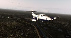 Departing Beechcraft HQ