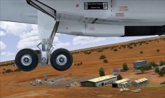 Secret desert landing