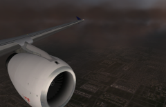 A320 232 on the decent into Vancouver