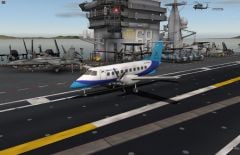 EMB 120 ON Flight Deck, In Cape Town, South Africa. XP 10, Only EMB 120 Add On.