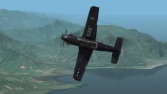 T34C Mentor (blue)