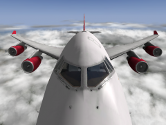 B747-400 Virgin Atlantic.