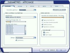 DX 10 test : Fsx display settings