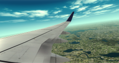 Wing View.