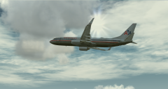 American Airlines Departure Out Of Logan Intl.