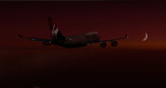 Virgin Atlantic McPhat Textures PMDG 747X