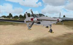 Lord Howe Island to Port Macquarie in the Milviz B55 Baron