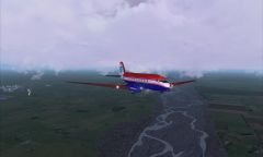 Basler BT-67 over NZSI