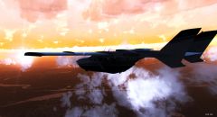 Skymaster near Unalakleit PAUN