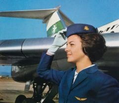 Balkan Bulgarian Airlines Stewardess