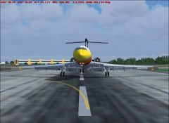 Pulkovo Tu 154M crosswind 4