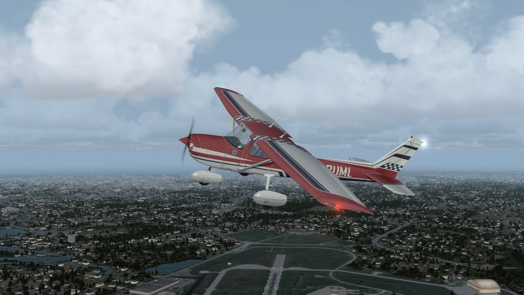 Le Cessna C150L de Fravin porté sur FsX-SP2, Acceleration et P3Dv2