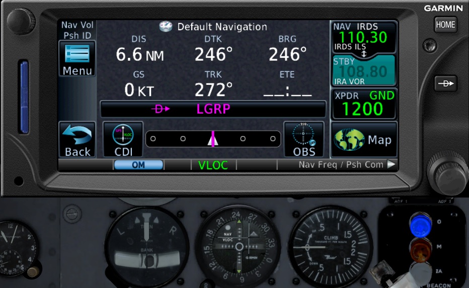CDI Glideslope Not Working
