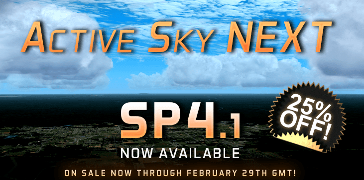 Active Sky Next is now 25% off through Feb 29th GMT!