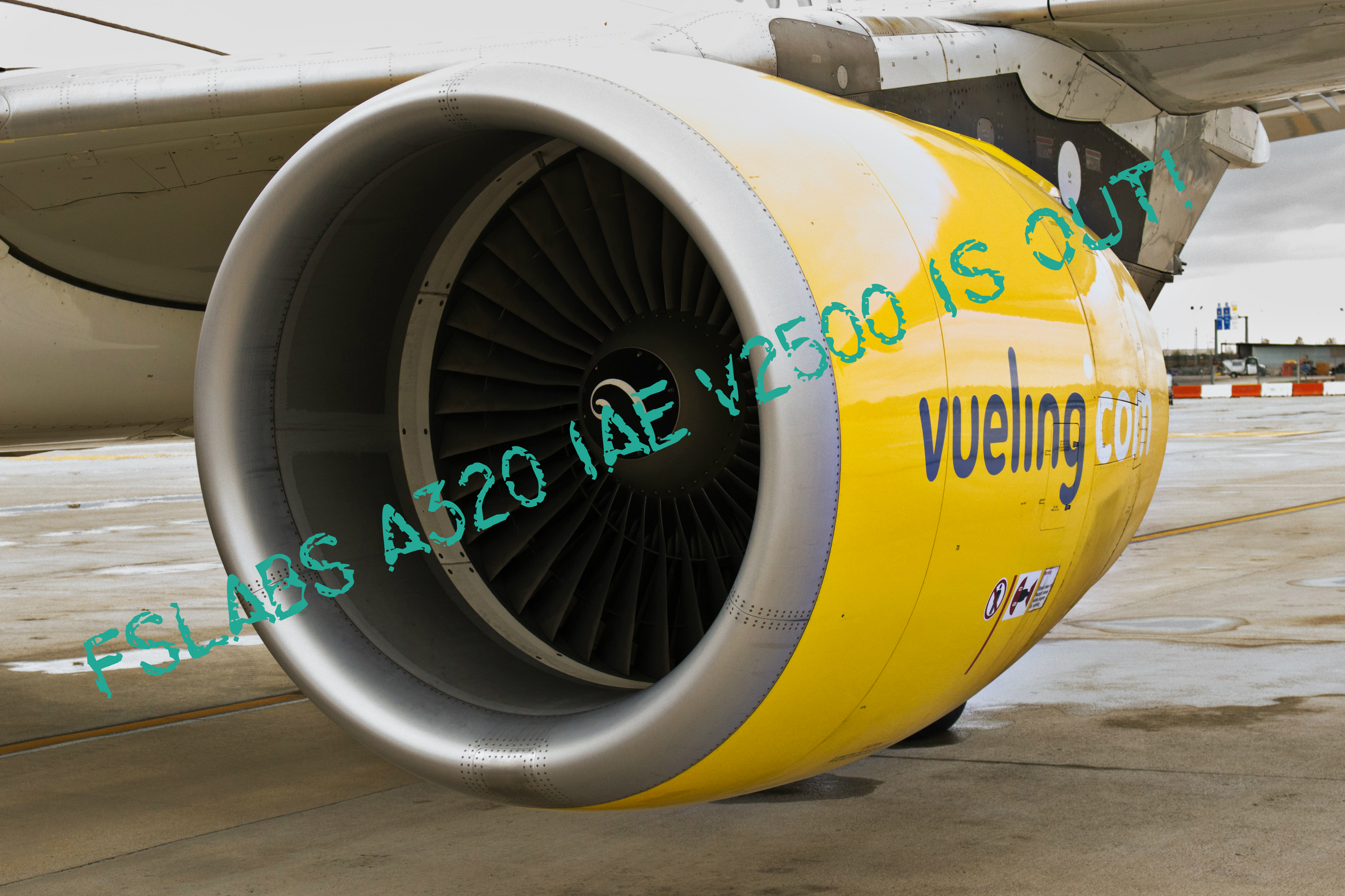 Blue Sky Star Simulations FSLabs IAE v2500 engine sound pack