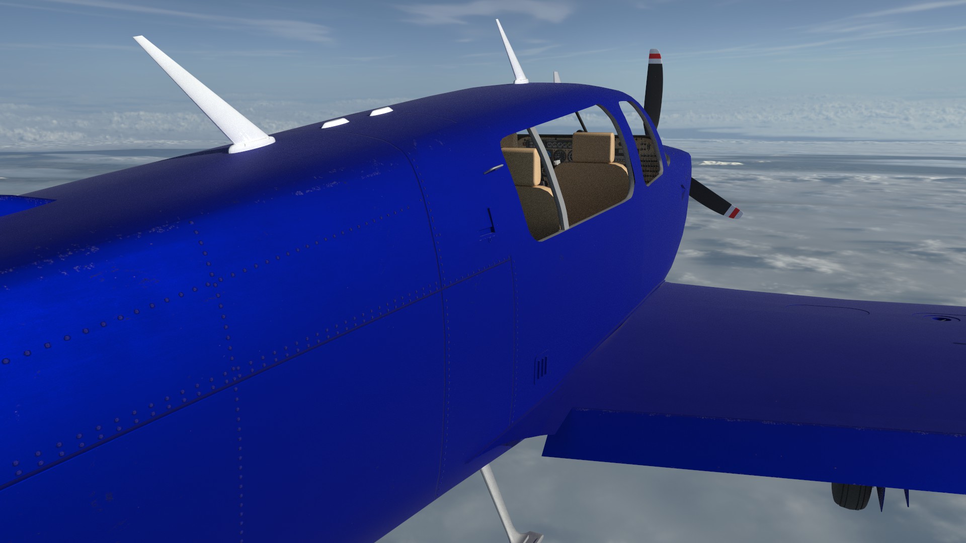 Mooney M20R | Advanced Flight Modeling Simulation