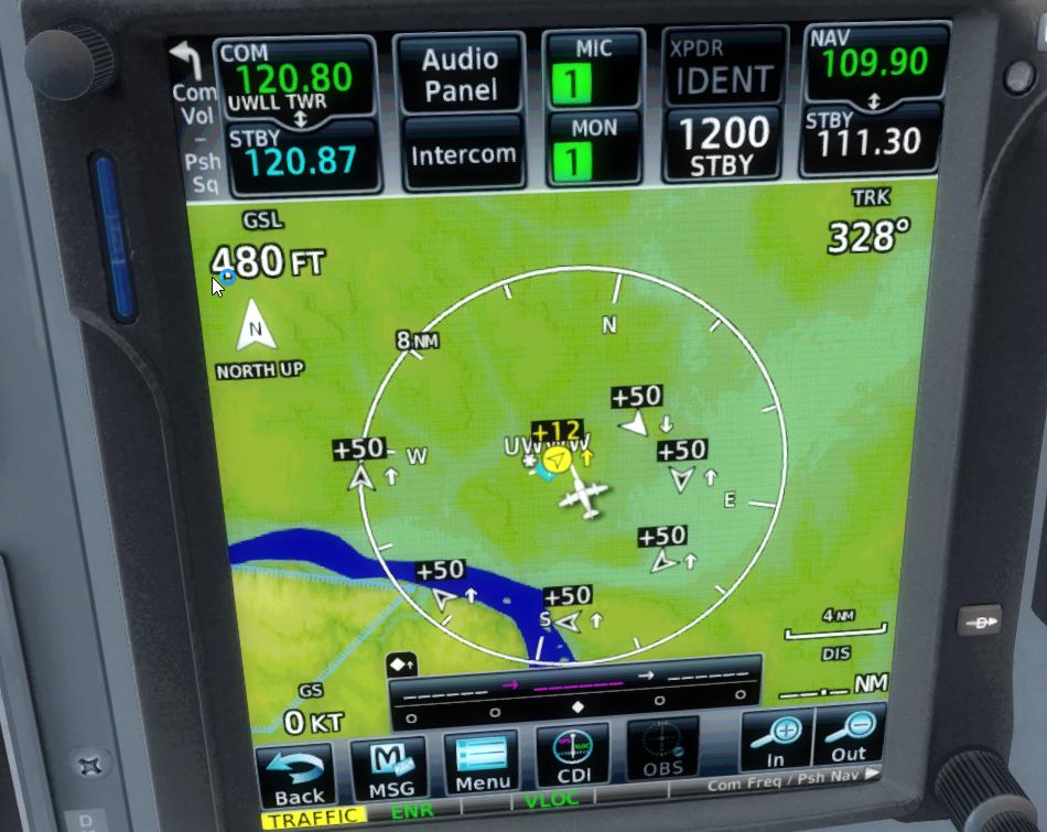 GTN750 L35 traffic carousel