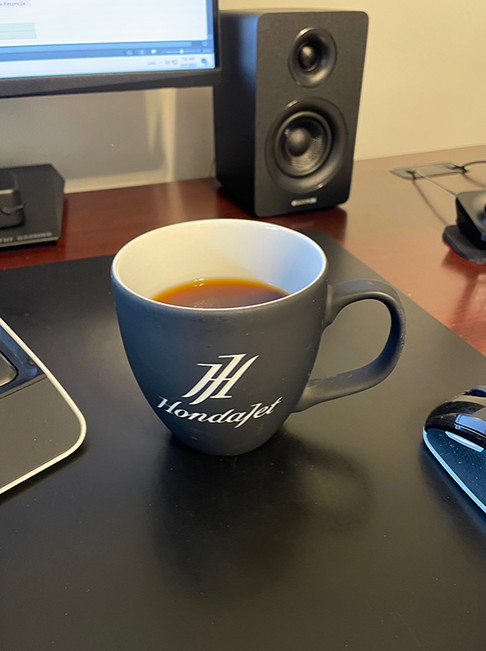 Hjet morning coffee - what a great day!