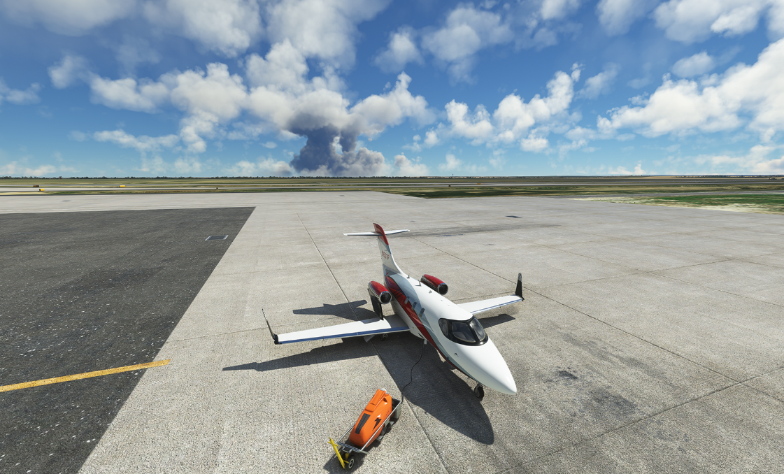 Rare MSFS Cumulonimbus? Or a nuclear test?